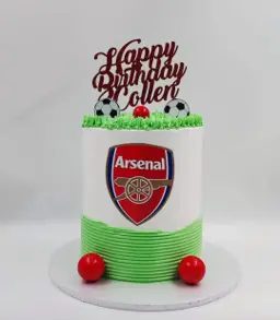 Arsenal Themed Cake Jaytal House Of Cake