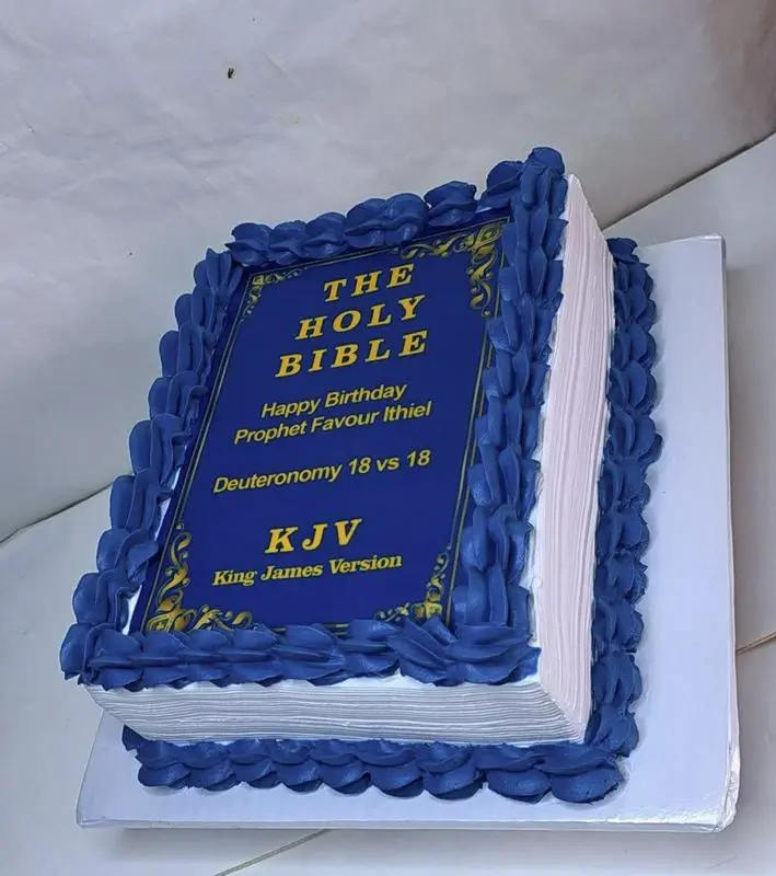 Bible Cream CakeJaytal House Of Cake