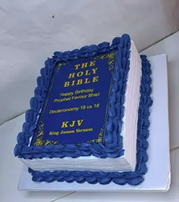 Bible Cream CakeJaytal House Of Cake