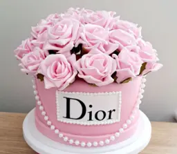 Dior Flower Box CakeJaytal House Of Cake