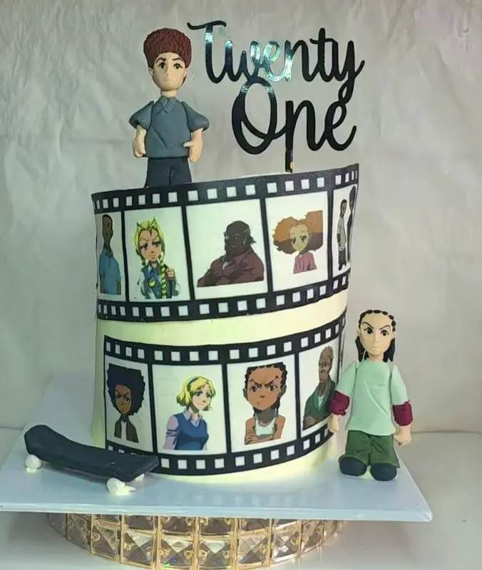 Fondant Boondocks Birthday CakeJaytal House Of Cake