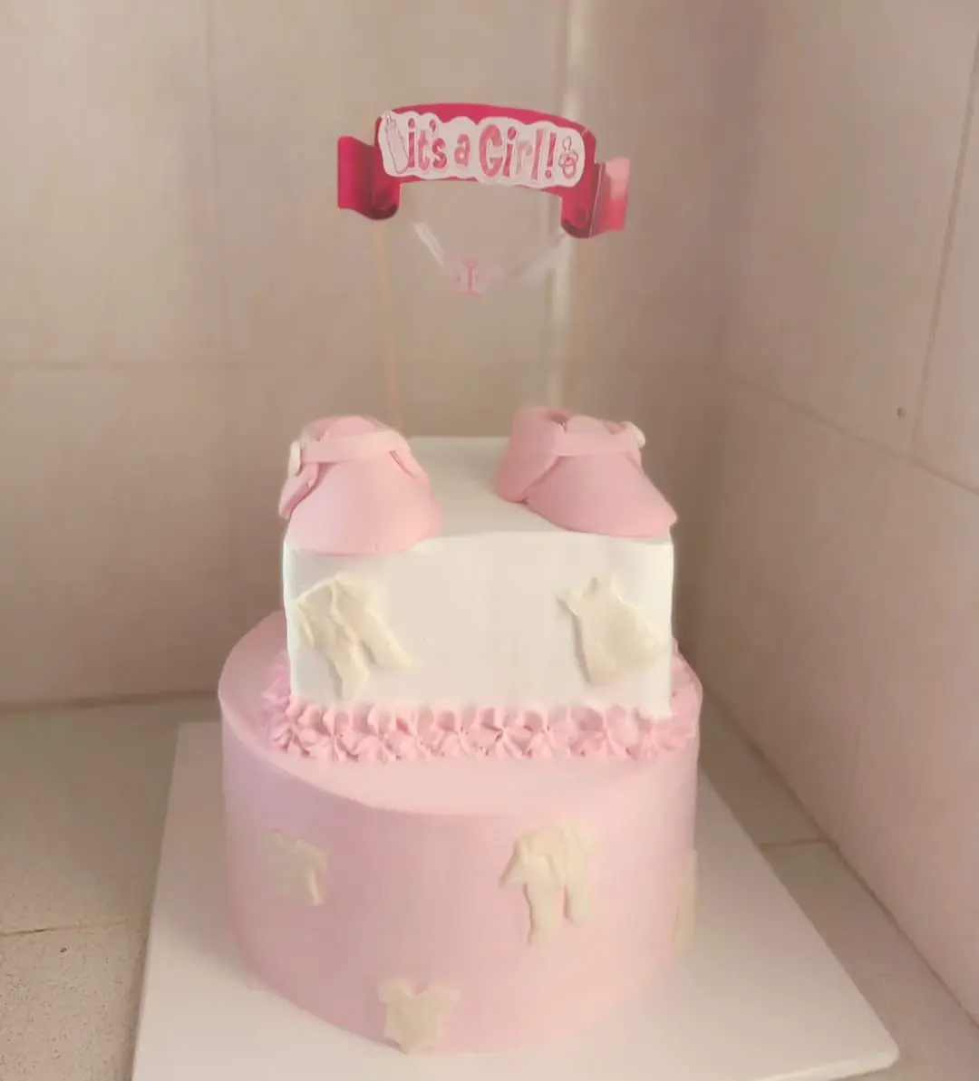 Girl Baby Shower Cake (Vanilla)Jaytal House Of Cake