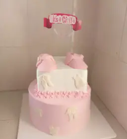 Girl Baby Shower Cake (Vanilla)Jaytal House Of Cake