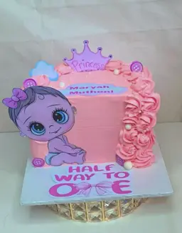 Halfway to One CakeJaytal House Of Cake