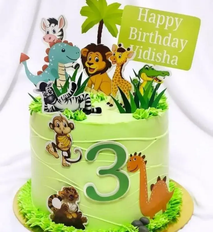 Jungle Themed Cake Jaytal House Of Cake