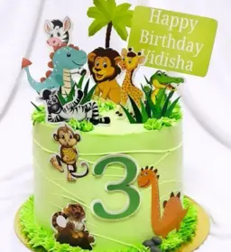 Jungle Themed Cake Jaytal House Of Cake