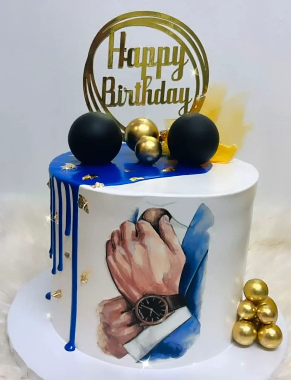 Royal Coconut Celebration Cake