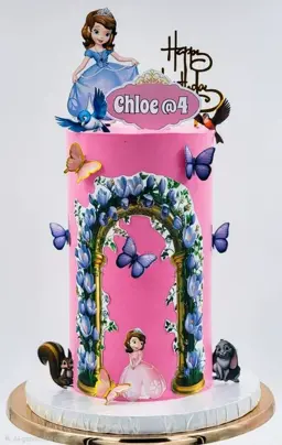 Sofia The First Themed Birthday CakeJaytal House Of Cake