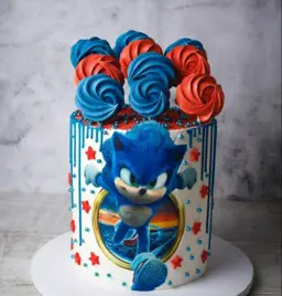 Sonic Themed Cake Jaytal House Of Cake