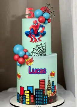 Spiderman City CakeJaytal House Of Cake