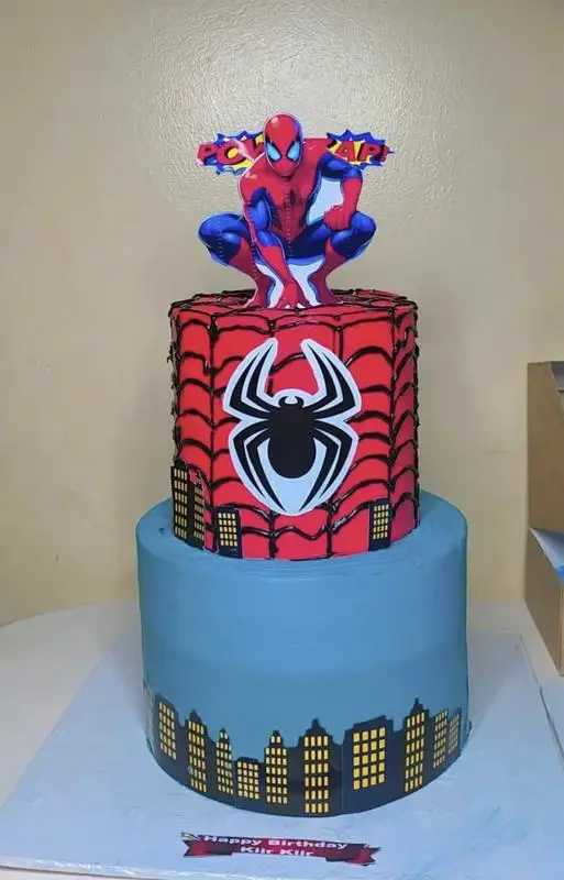 Spiderman Fondant CakeJaytal House Of Cake