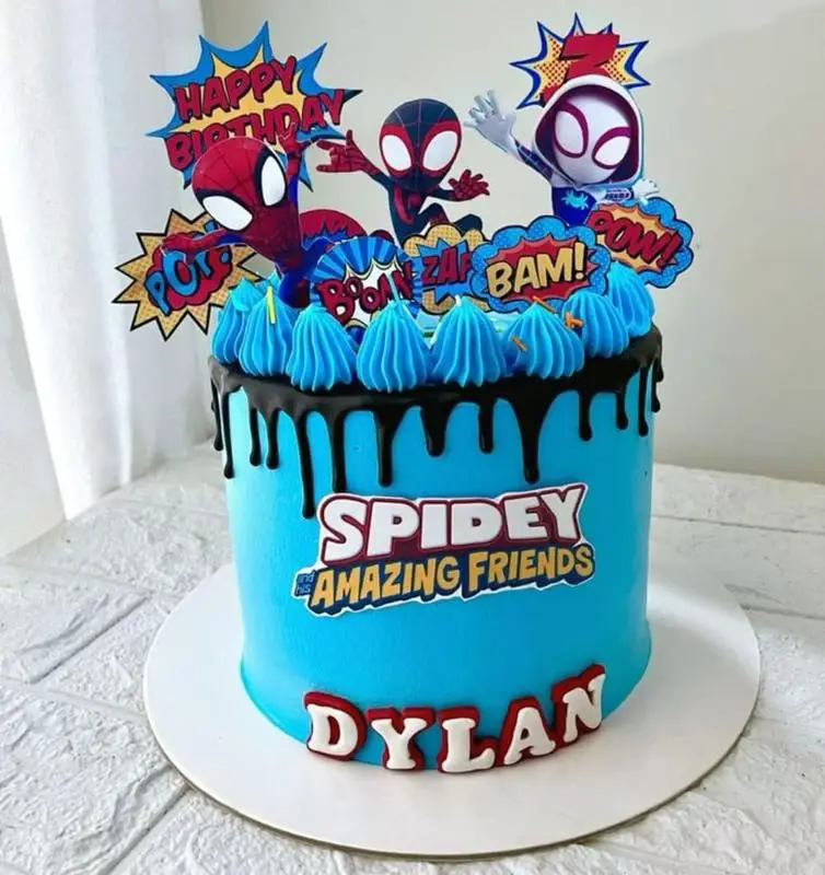 Spidey Squad Themed Cake Jaytal House Of Cake