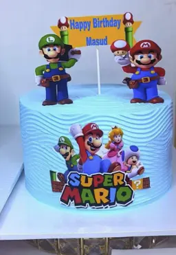 Super Mario Themed CakeJaytal House Of Cake