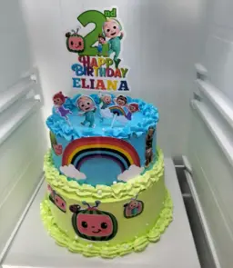 Tiered Cocomelon Themed Cake Jaytal House Of Cake