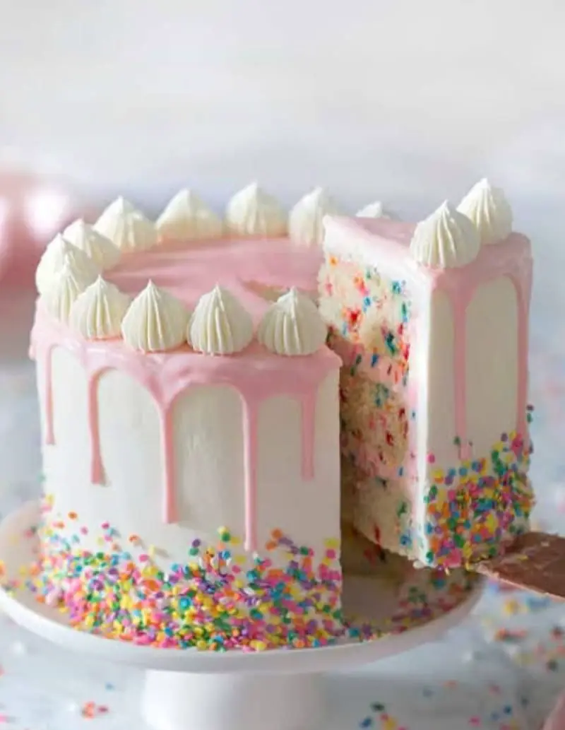 Vanilla Funfetti Cake