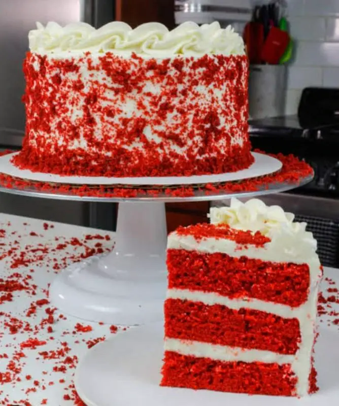 Cream Cheese Frosting Red Velvet Cake