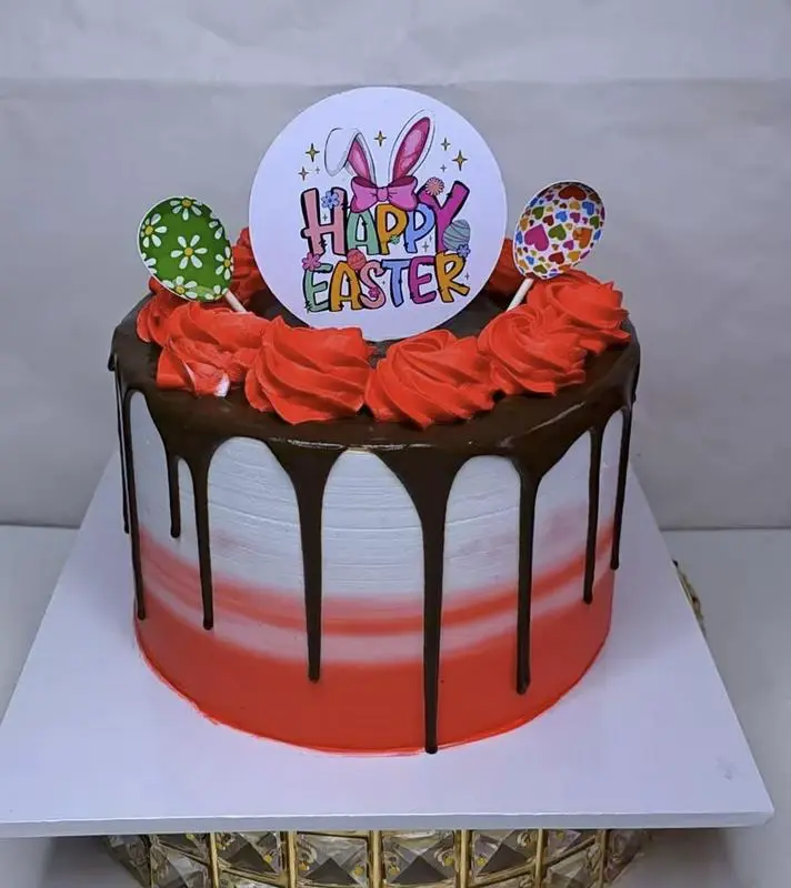 Easter Velvet Bloom CakeJaytal House Of Cake