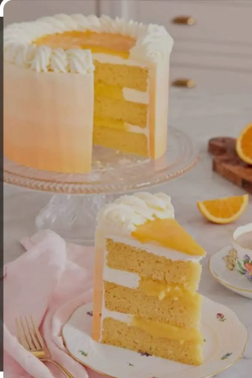 Orange Gluten free cakeJaytal House Of Cake