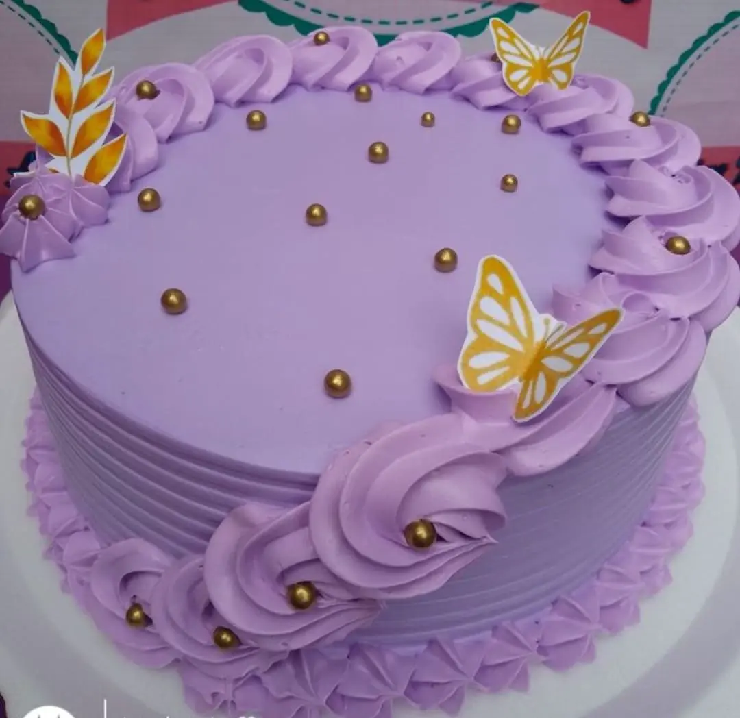 Purple Blueberry Cake