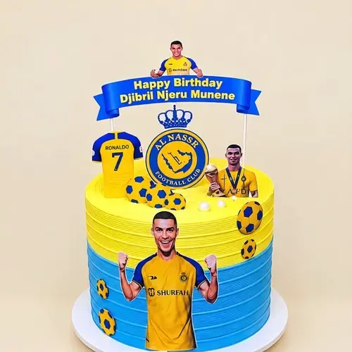 Jaytal House Of Cake Ronaldo Themed Cake
