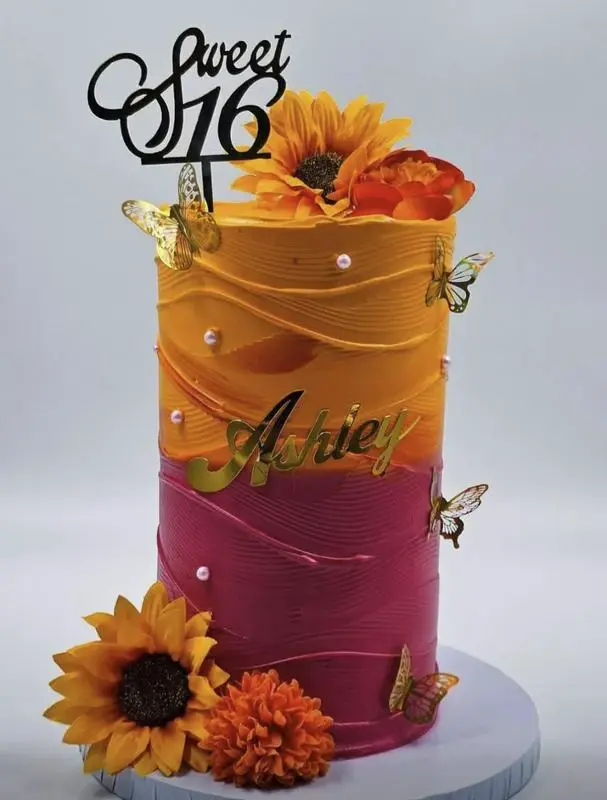 Swiss Meringue Buttercream Delight Cake